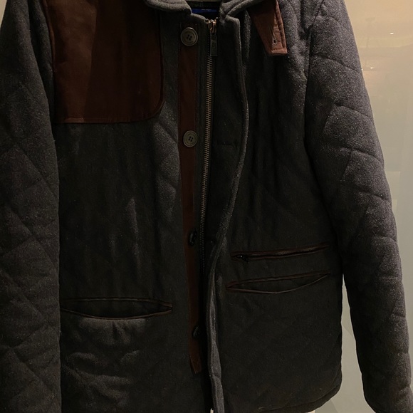 Vince Camuto Men’s Wool Lux Quilted Jacket - Picture 3 of 5